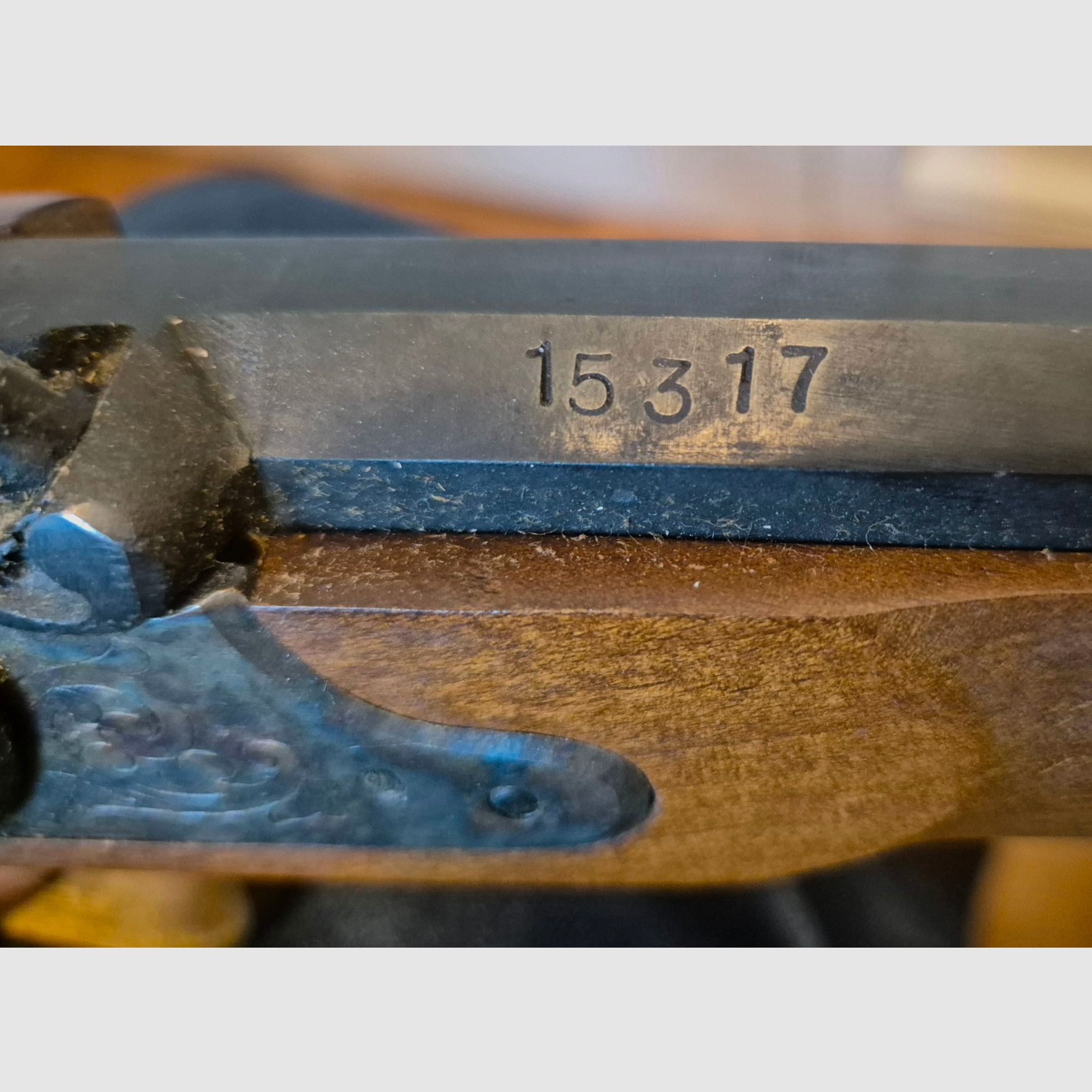 Réplique de fusil à percussion à chargement par la bouche antique calibre 45