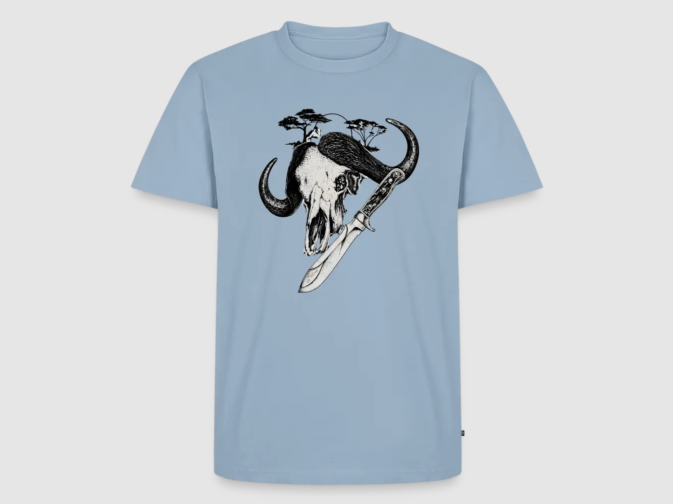 PUMA Men´s Premium T-Shirt „White Hunter – Big Game"