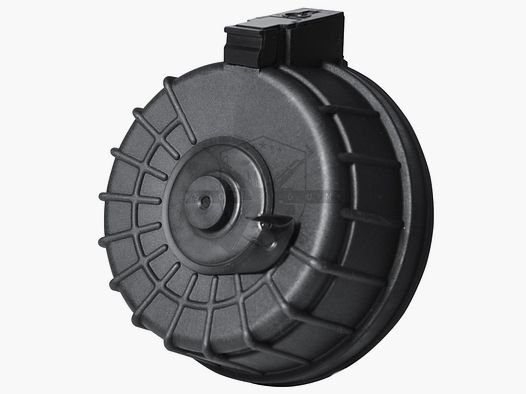 2000rds AK-16 Elektrisches Trommel-Magazin, Schwarz