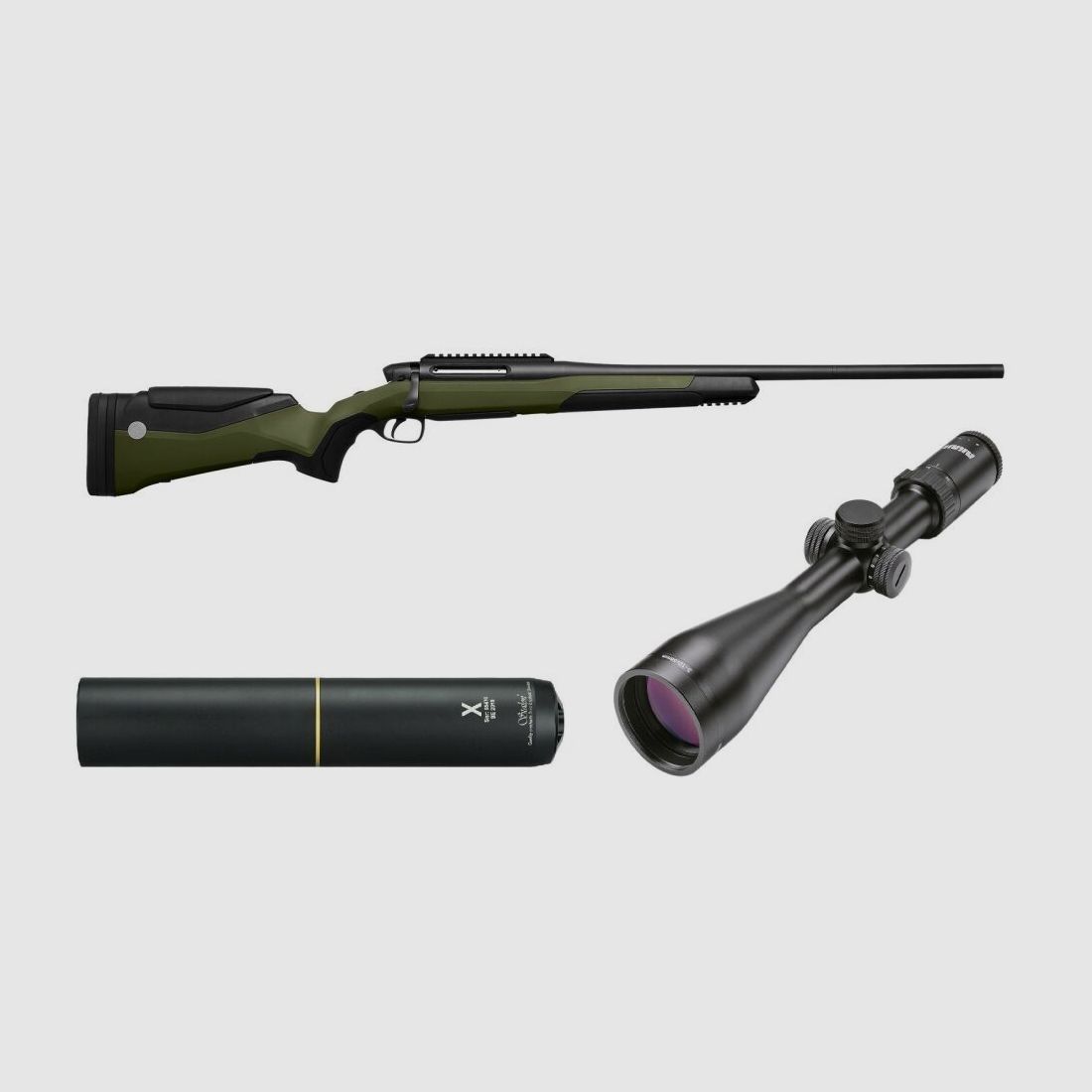 Steyr Mannlicher MS Wild, with AKAH 3-12x56