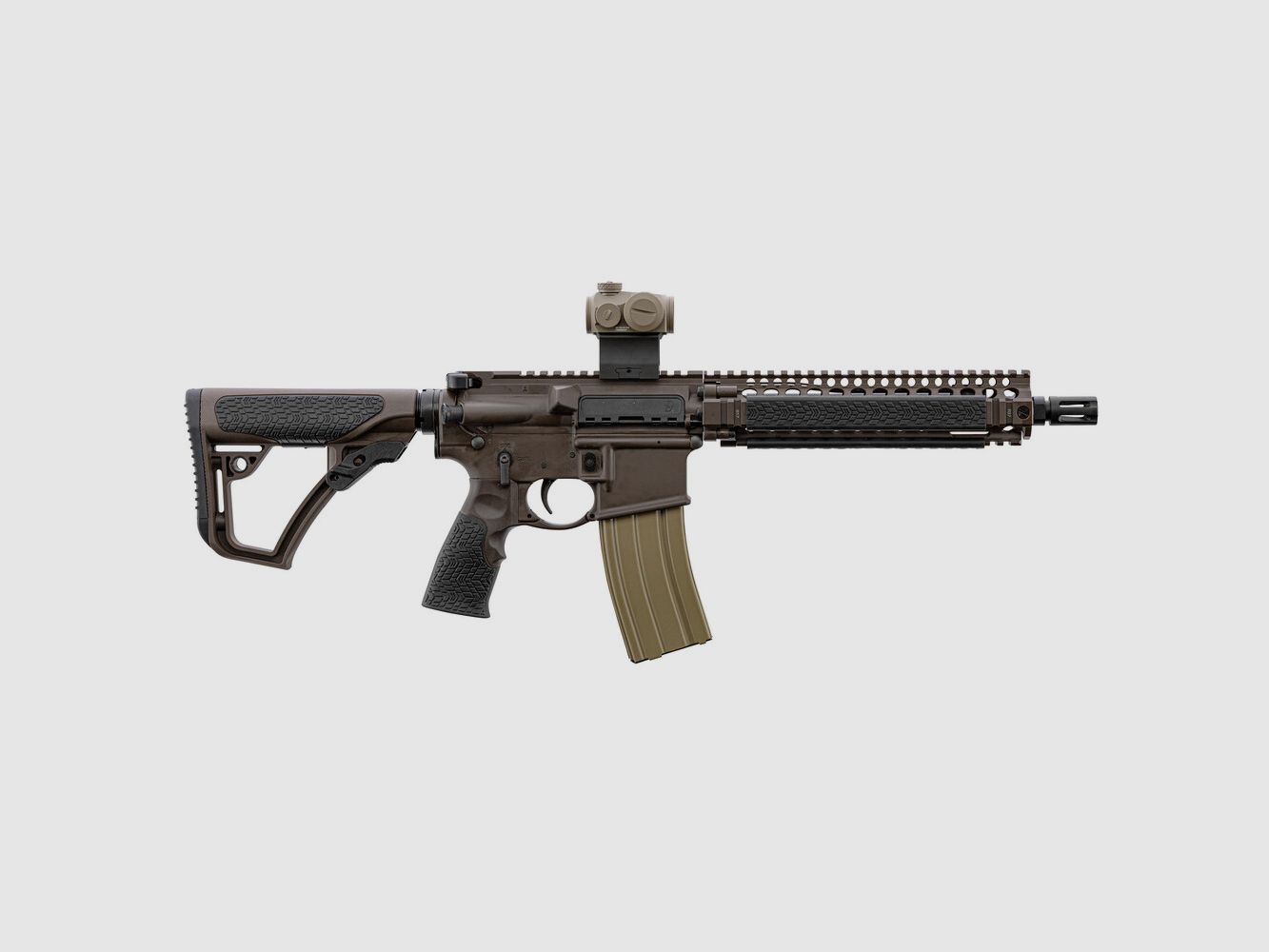 AR15-TYP CARABINE DANIEL DEFENSE MK18 KURZER LAUF 10.3'' KAL. 5.56 MIL SPEC BRAUN, Bild 3 von 4