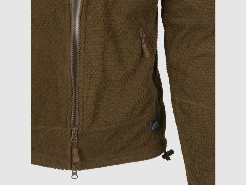 Alpha Tactical fleecejack – Grid Fleece Coyote (BL-ALT-FG-11), afbeelding 4 van 8