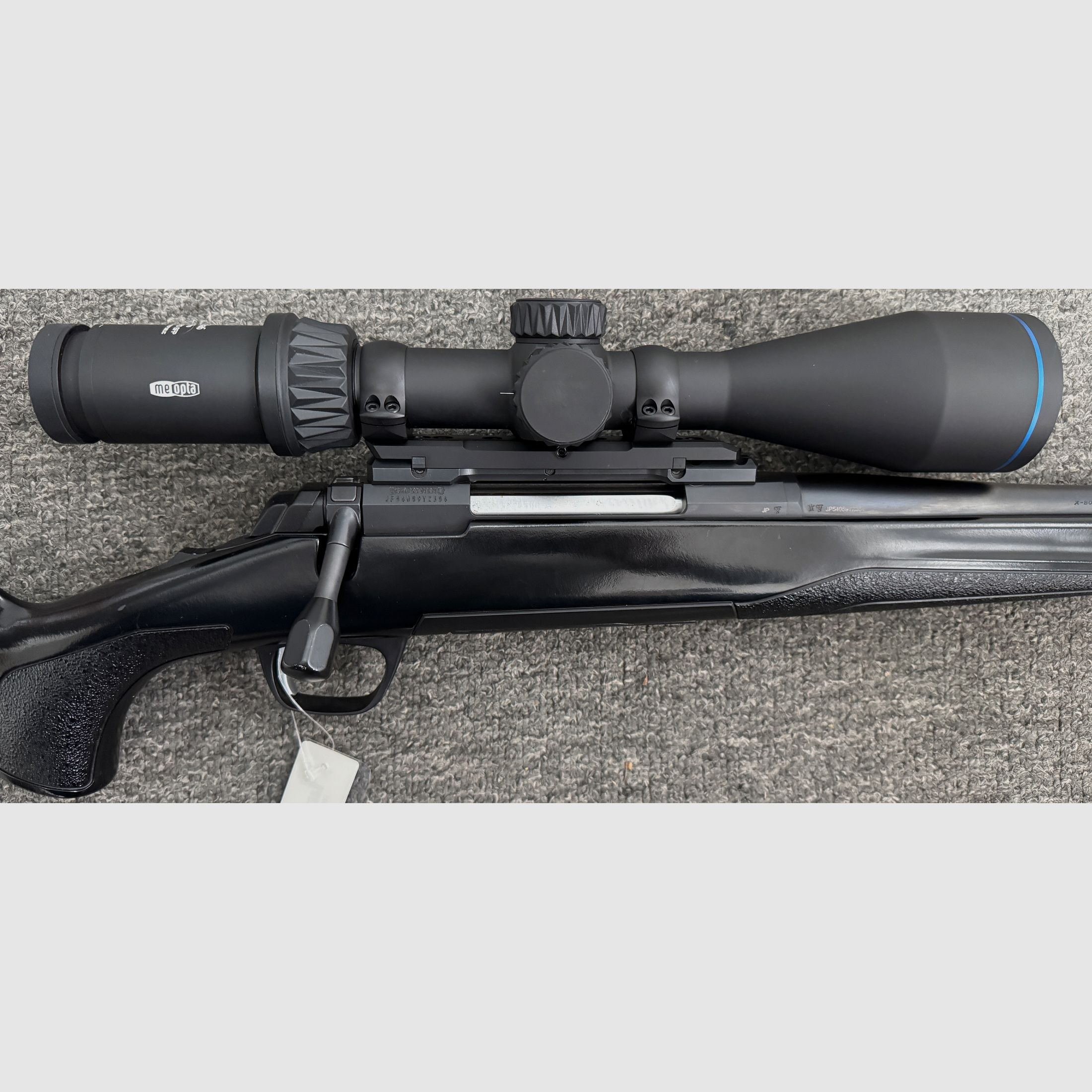 Browning X-Bolt .30-06 avec filetage de bouche, lunette de tir