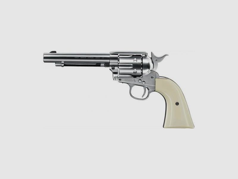 Revolver COLT SAA 45-5,5 » – Nickel/Pearl Cal. 4.5mm (.177) plomb, image 2 sur 2