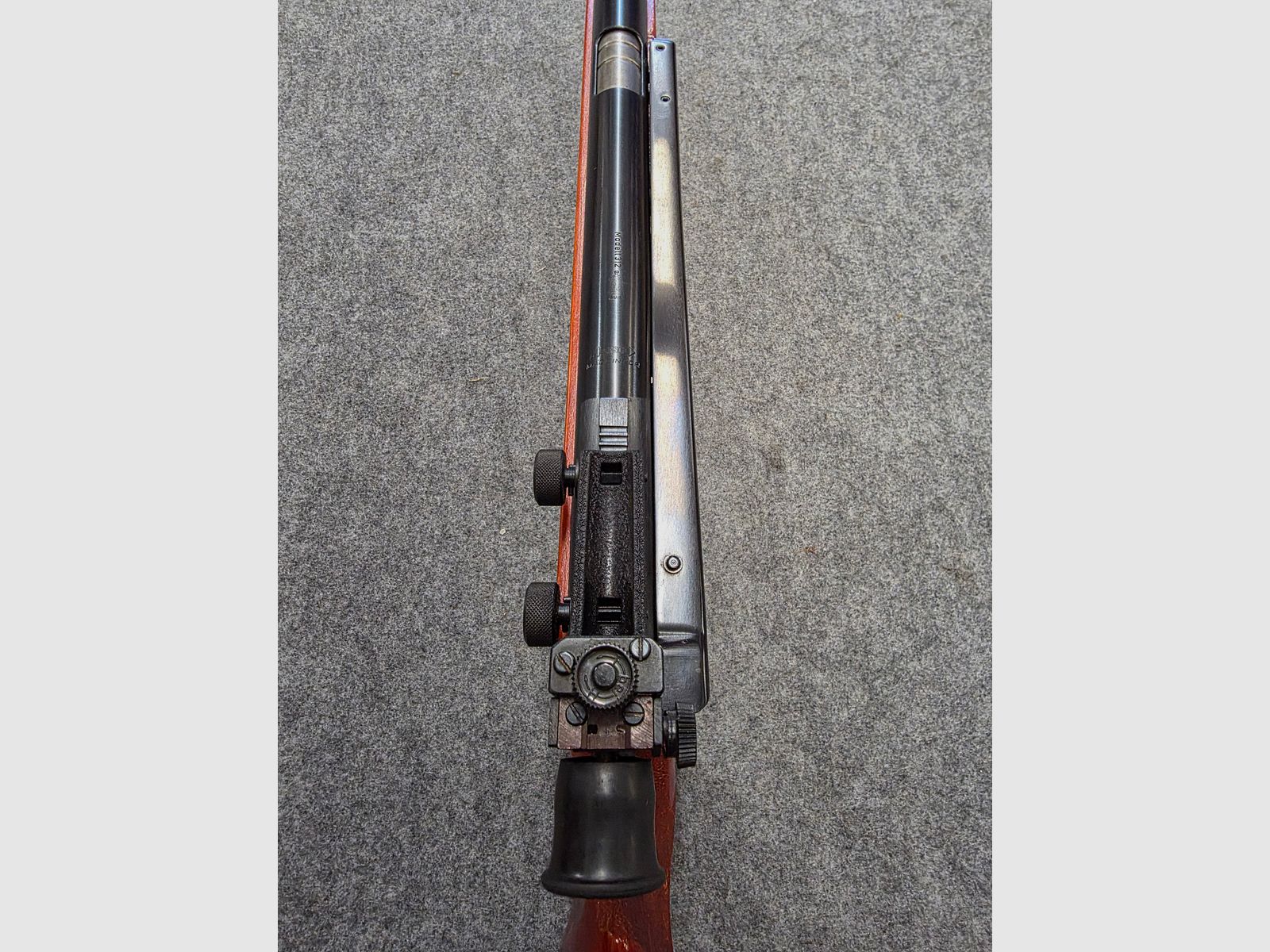Haenel sidelever Mod. 312 with diopter in very good condition cal. 4.5mm Diabolo