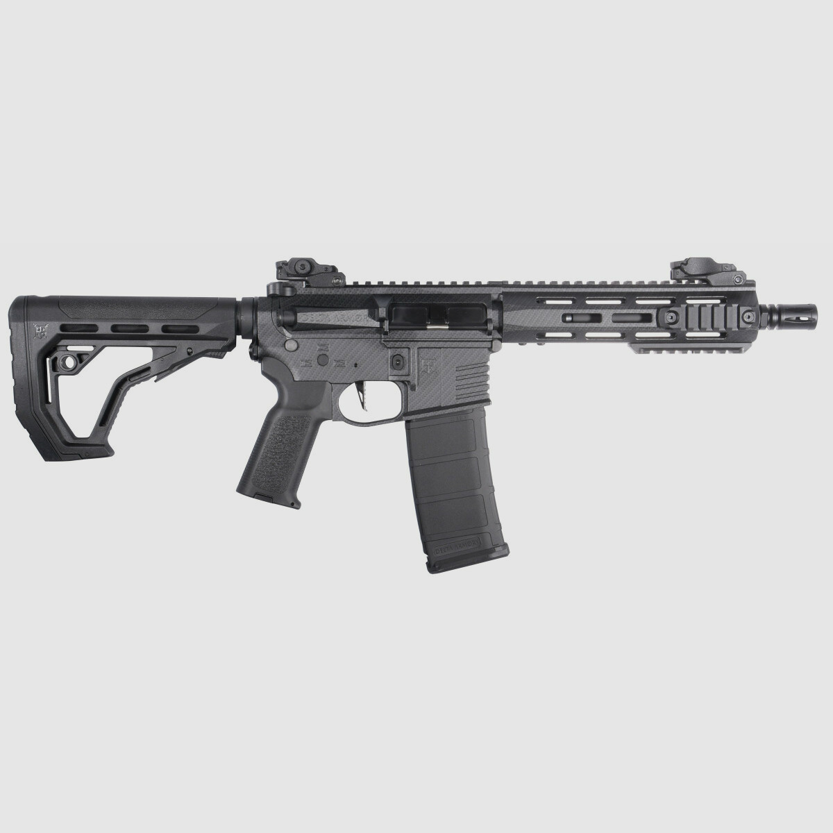 M4 AR15 M-LOK 8 pollici CHARLIE EAGLE ETU Carbon S-AEG Fucile Airsoft Libero da 18 anni | Delta Armory