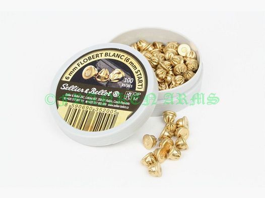 Sellier&Bellot 6mm Flobert 100 pezzi