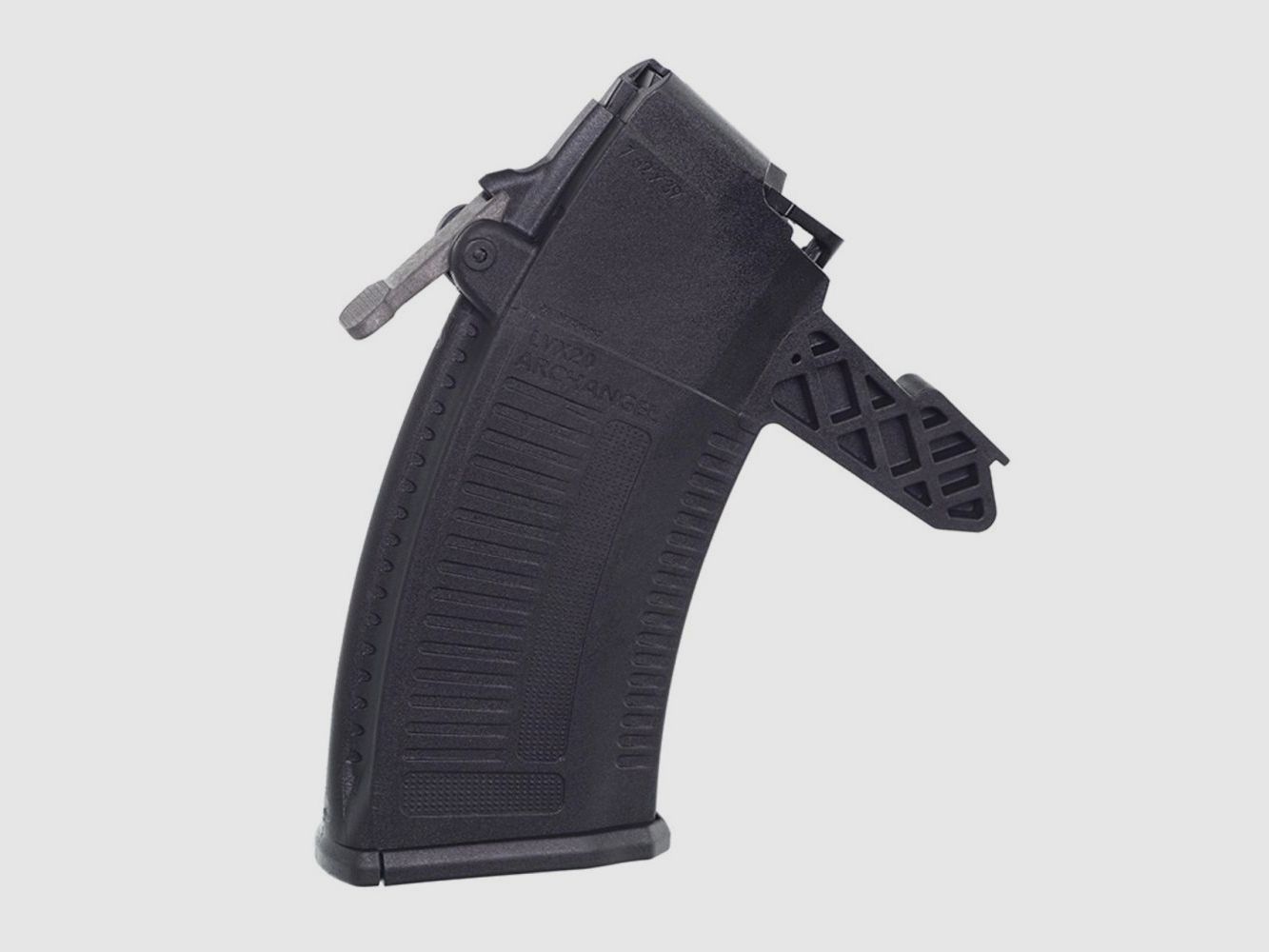 Archangel LVX Magazine with Lever Release for SKS rifles 7.62 X 39MM (20) RD Black Polymer