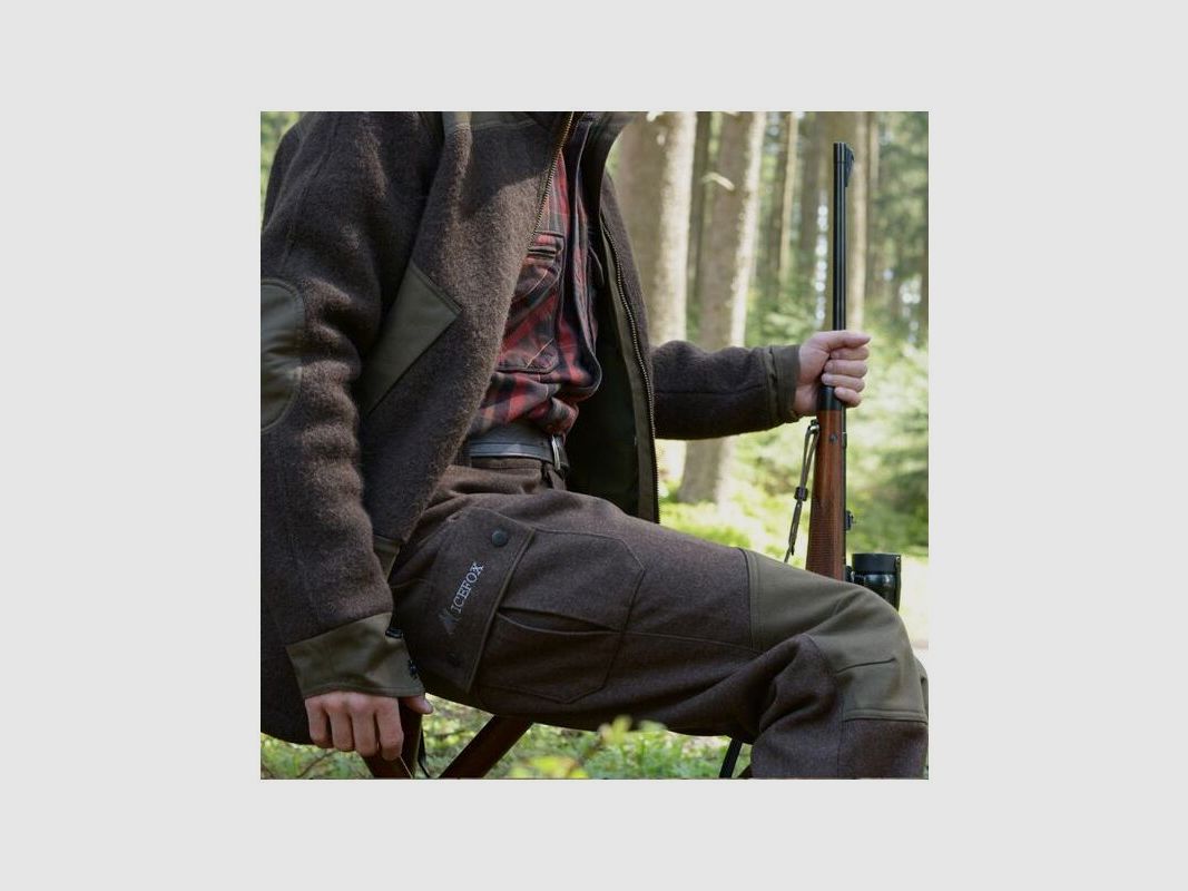 Icefox Herren Jagdhose Arlberg Braun