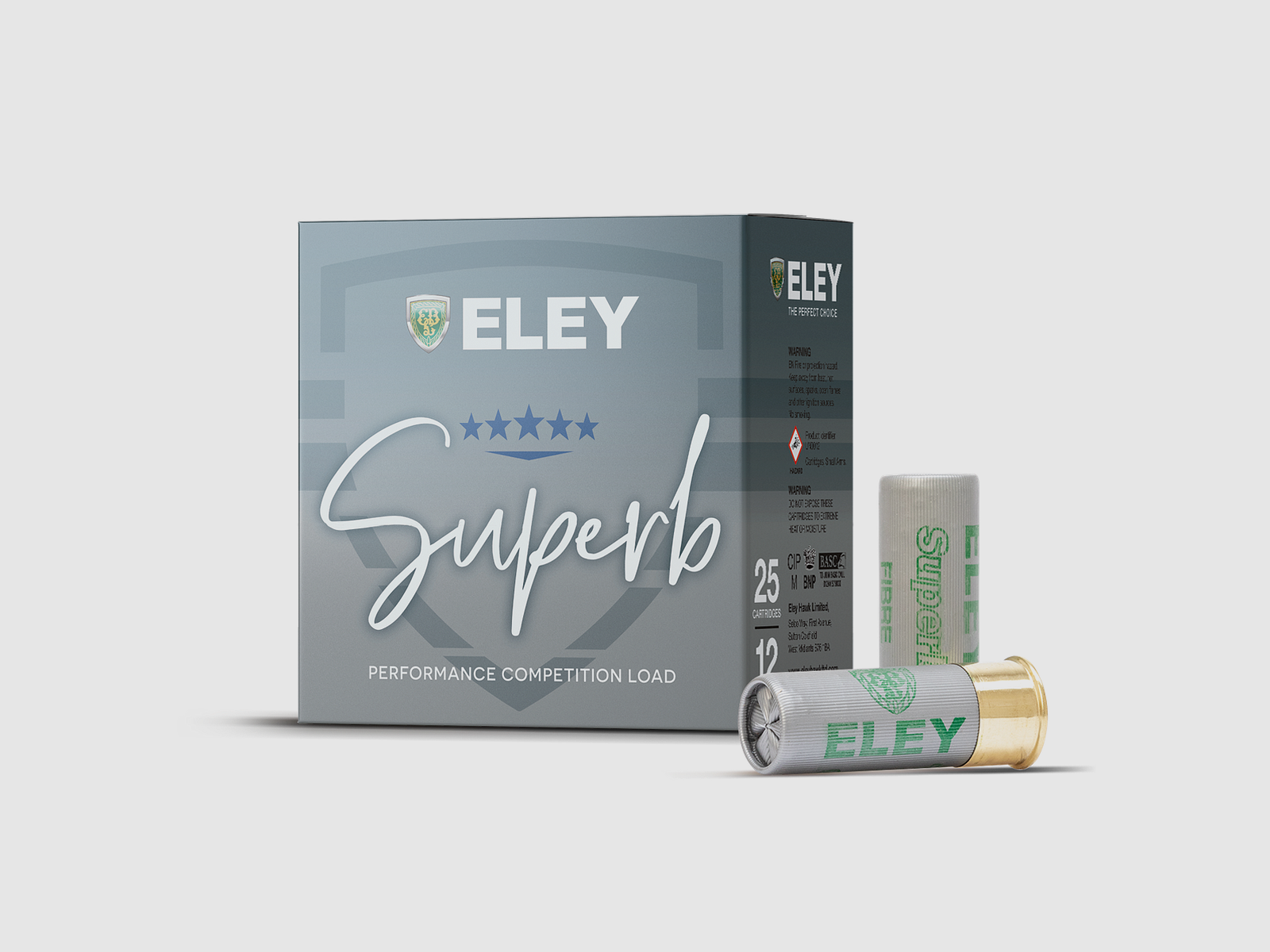 Eley Hawk Superb shotgun ammunition 7 1/2, 24 g, cal. 12/70 shot