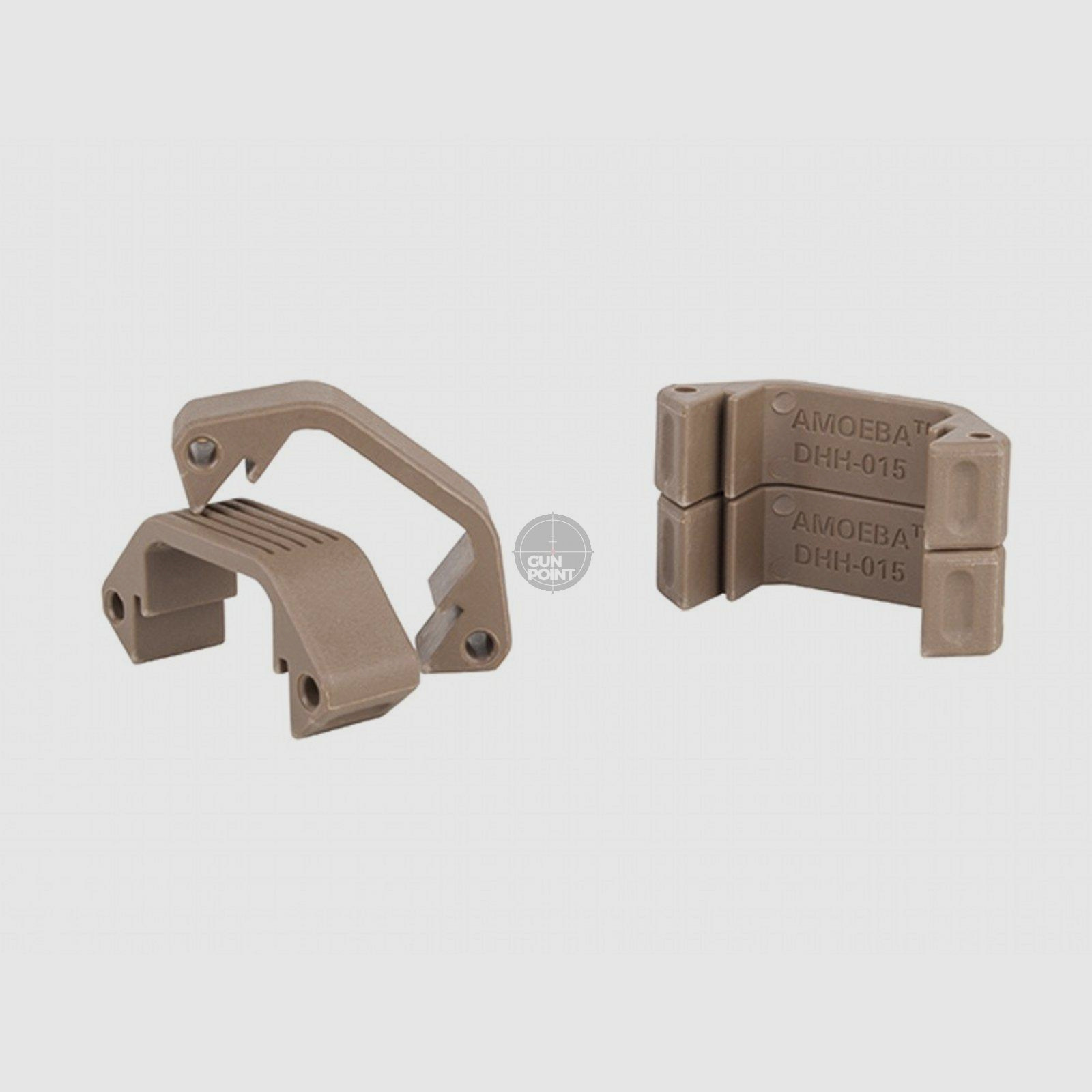 ARES Amoeba M4 Handguard Half Unit 4er Pack dark earth