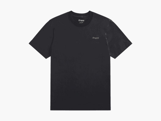 Bergans Graphic Cotton Tee Uomini Grigio Ombra Scuro/Taupe Roccia XXL