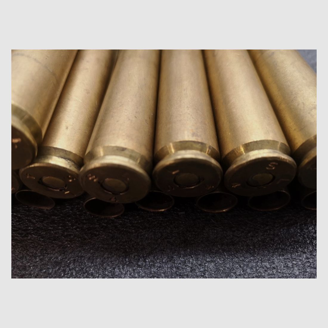 .50 BMG Munition Hülsen Zünder 234gr IMR