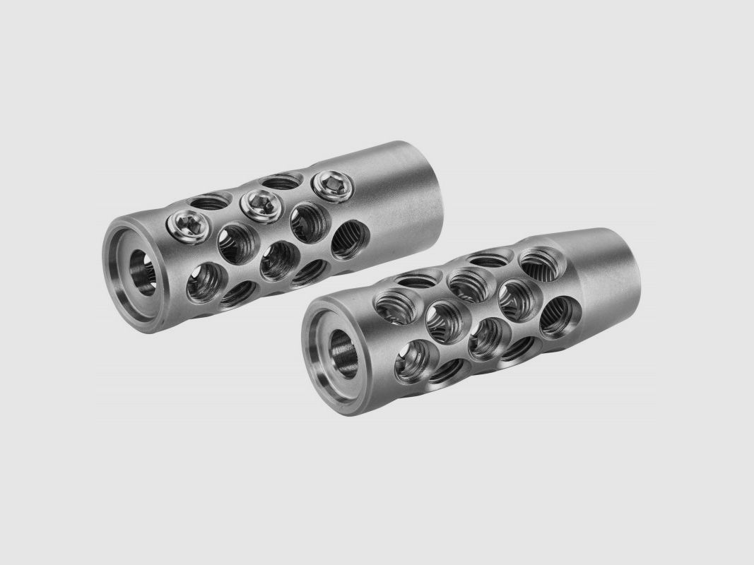 Stalon Mündungsbremse Edelstahl 6.62 m14x100, Bild 1 von 3