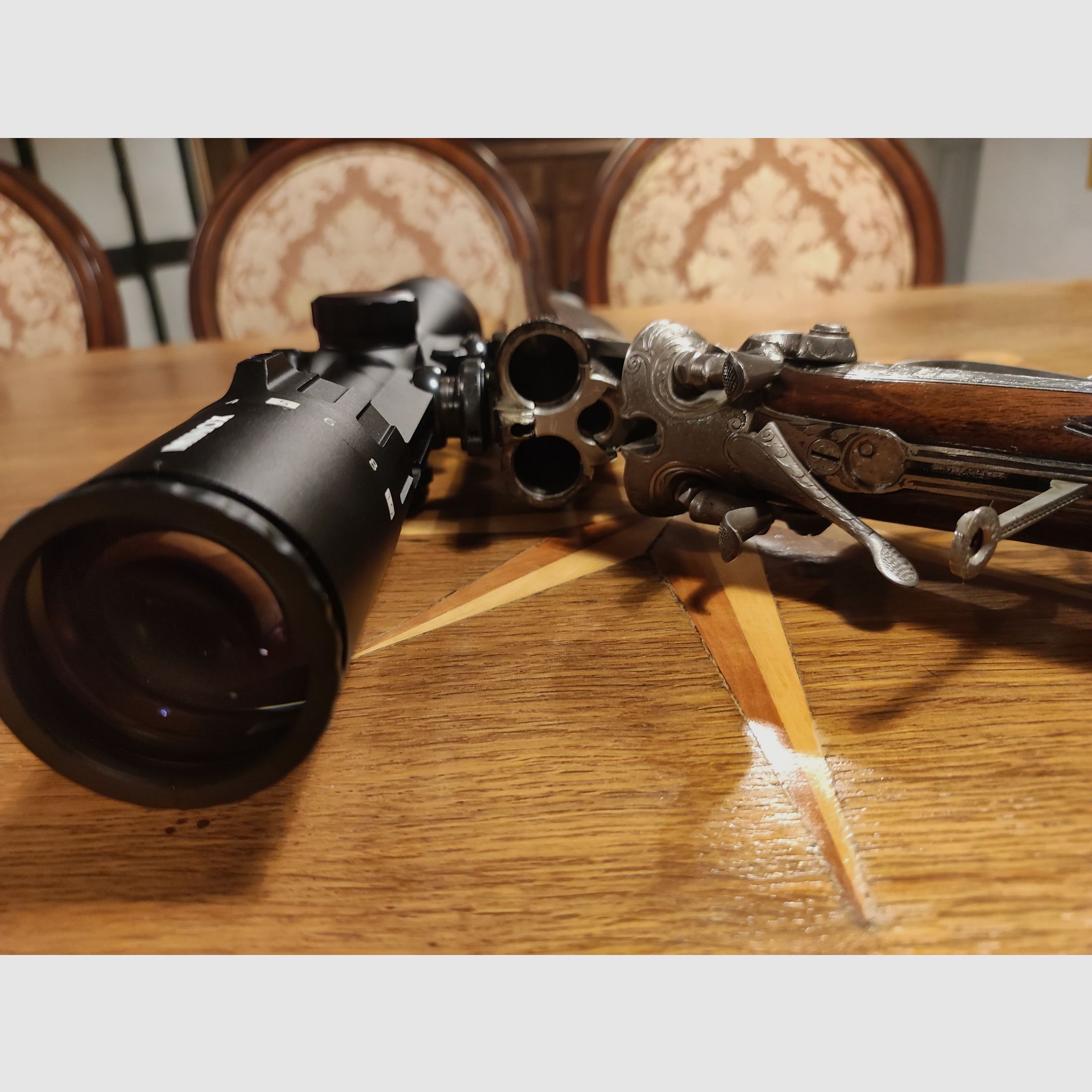 Hahndrilling 5,6x50R Magnum 16/70 Ferlacher Sauer Sohn Merkel Kerner Herold Franz Jäger Blaser Krieghoff Suhler Grass Prinz Drilling