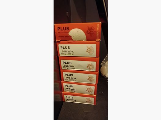 Geco Plus ammunition .308 Win.