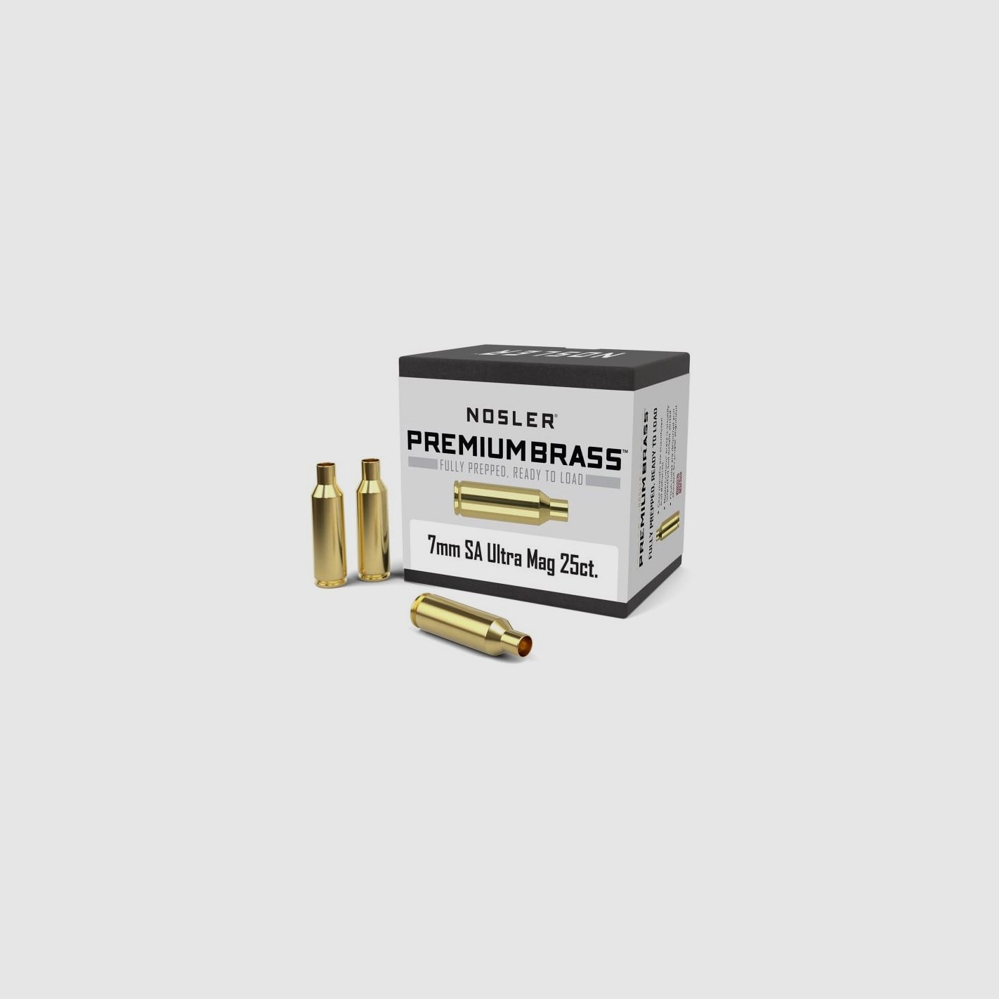NOSLER CUSTOM HÜLSEN Kal. 7MM SA ULTRA MAG 25St., Bild 2 von 2