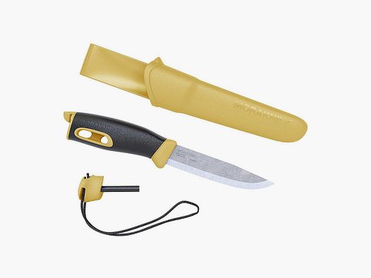 Morakniv Gürtelmesser COMPANION SPARK gelb