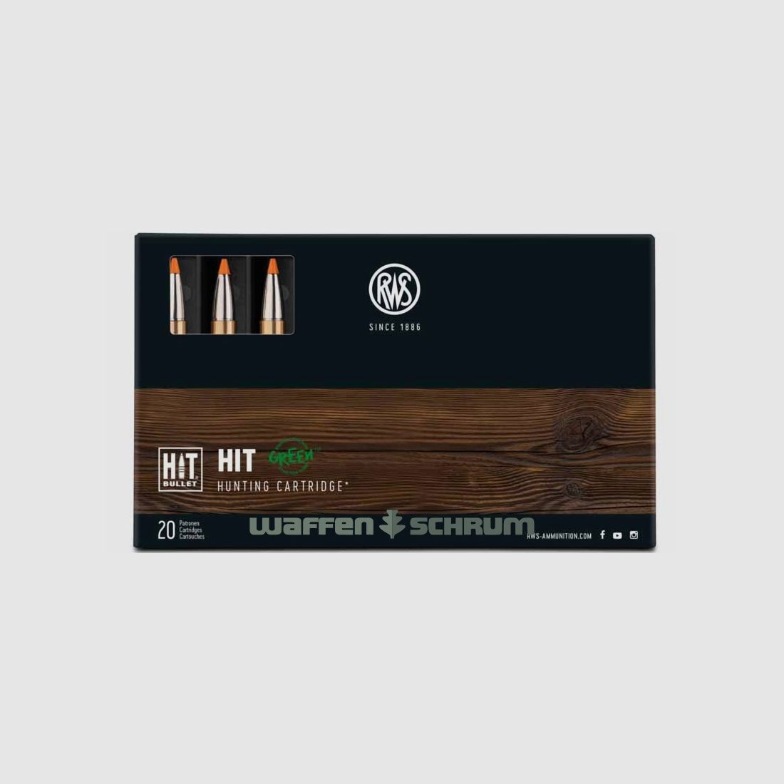 RWS 6,5mmCreedmoor HIT 7,8g - 120gr