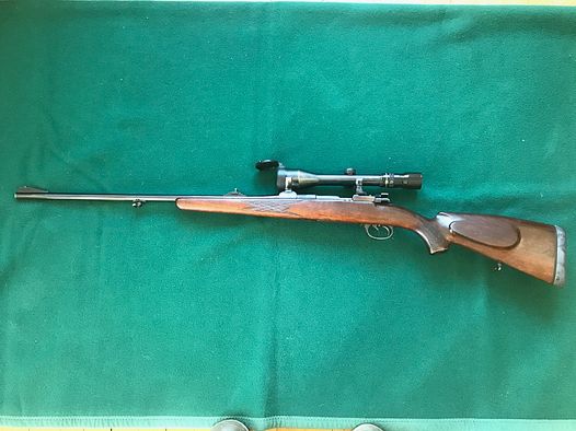 Repetierbüchse 98 Kal.7mm RemMagnum  ZF Kahles 3-9x42 