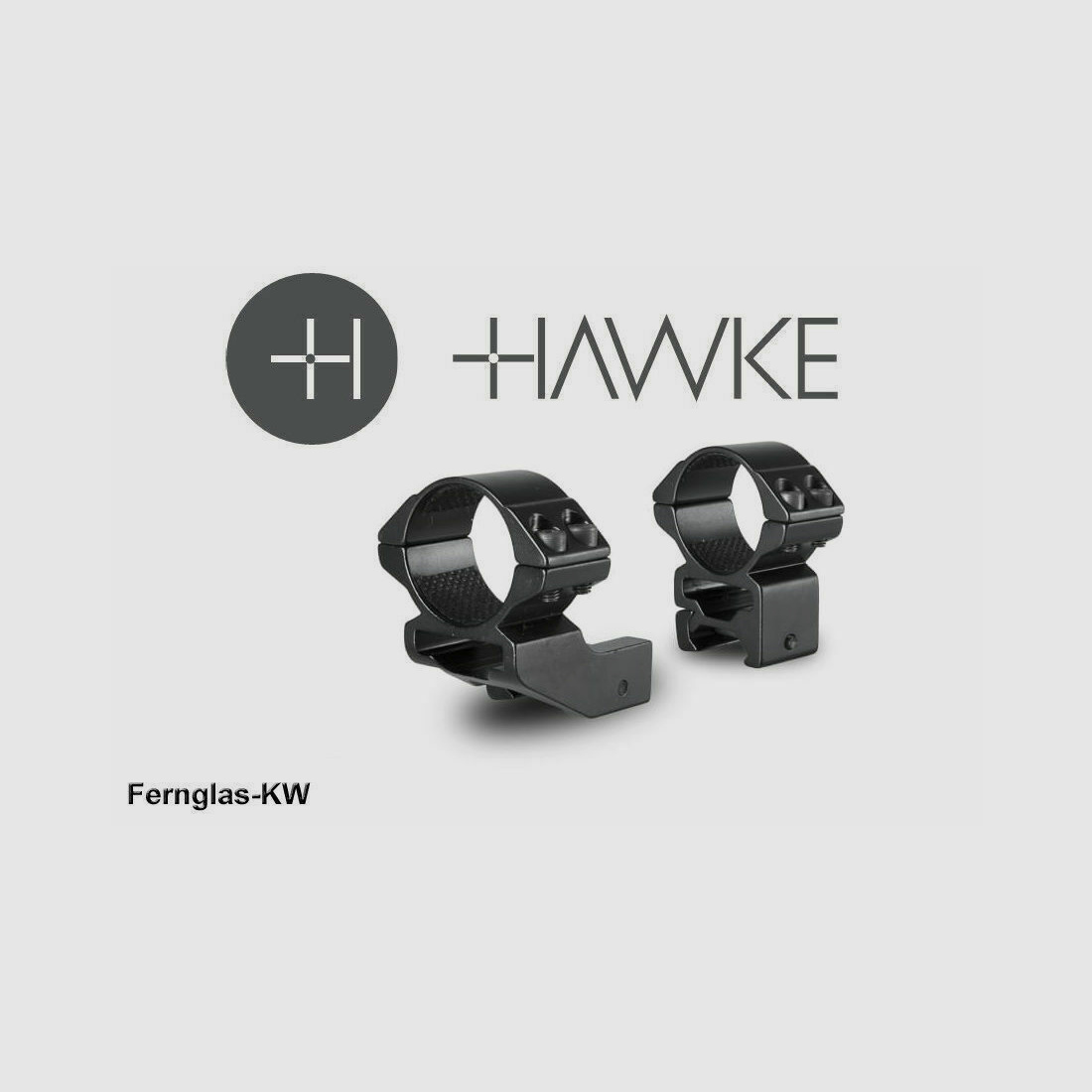 HAWKE 22126 Ringmontage 30 mm Weaver Hoch 1 Zoll Versatzgröße