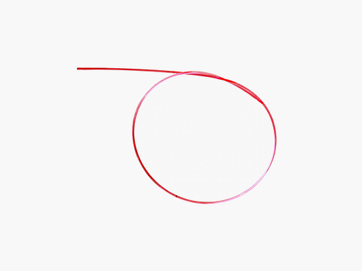 Korn CZ Leuchteinsatz rot 1.5mm 200mm Länge