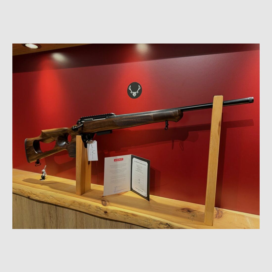Anschütz 1771 G-15x1 calcio 51cmLL grilletto a punto di pressione