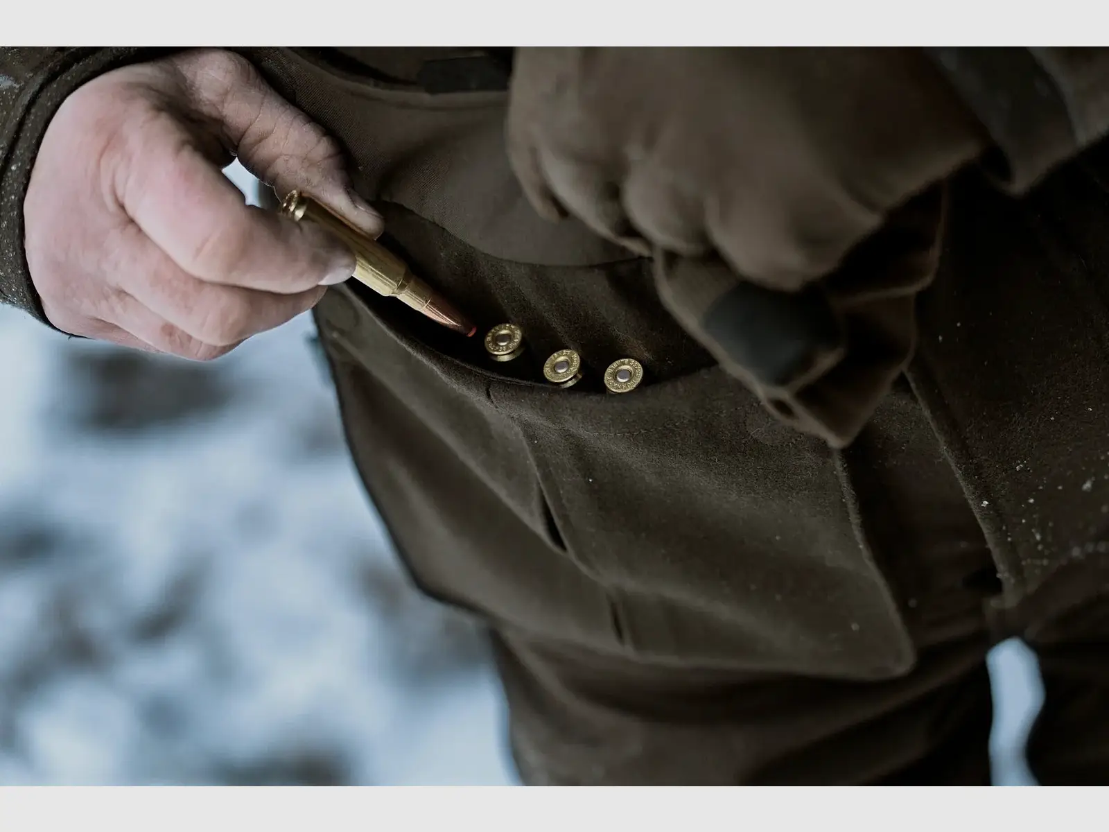 Härkila Kodiak CleverWool HSP Insulated Jacket, dark hunting green/shadow brown, afbeelding 7 van 9
