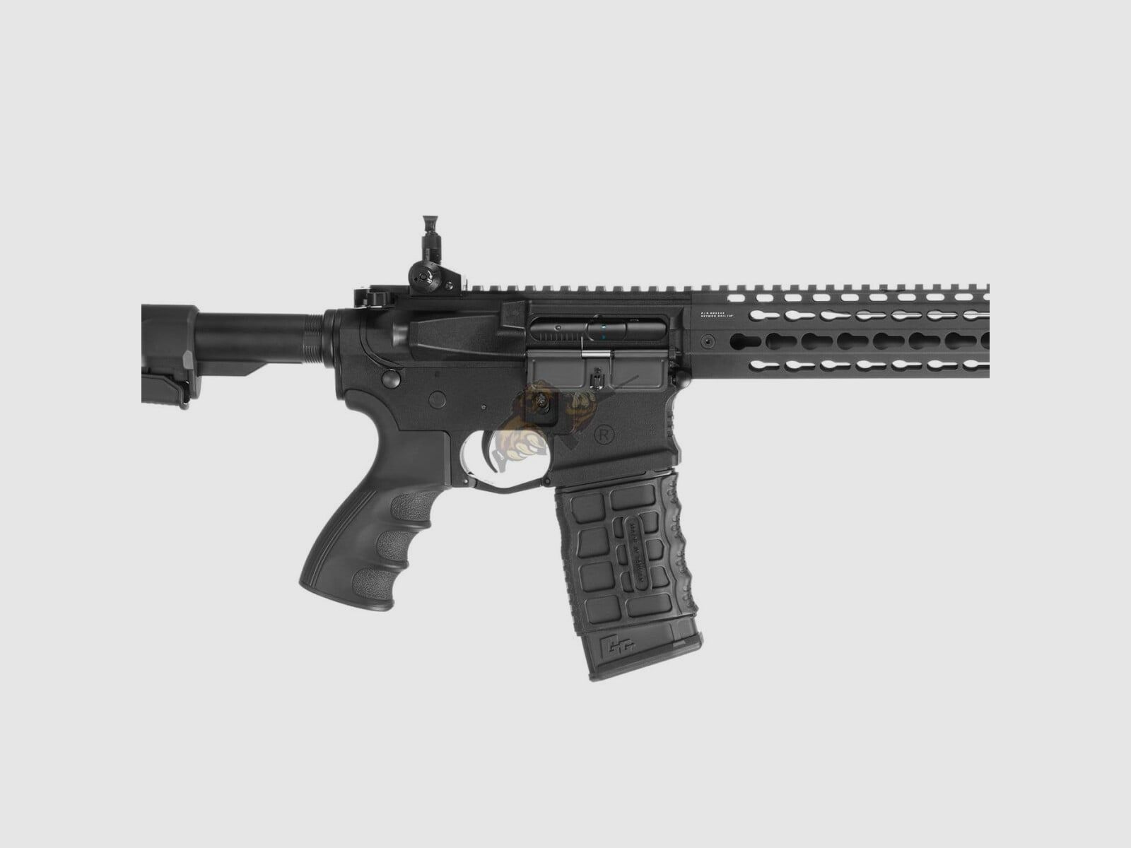 G&G CM16 SRXL met ETU in zwart Airsoft S-AEG vrij vanaf 18