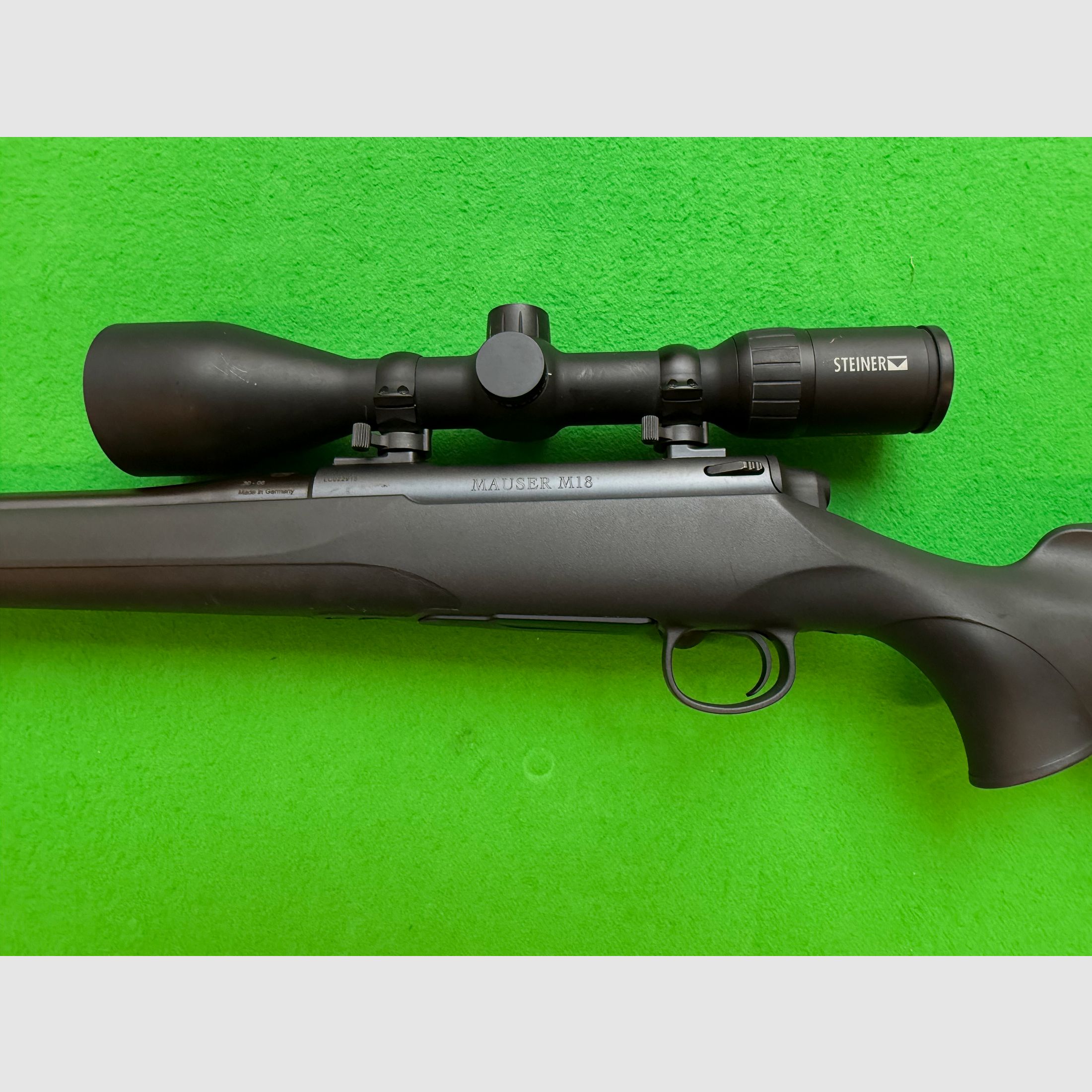 Mauser M18 .30-06 Spring inkl. Meopta ZF & Schalldämpfer
