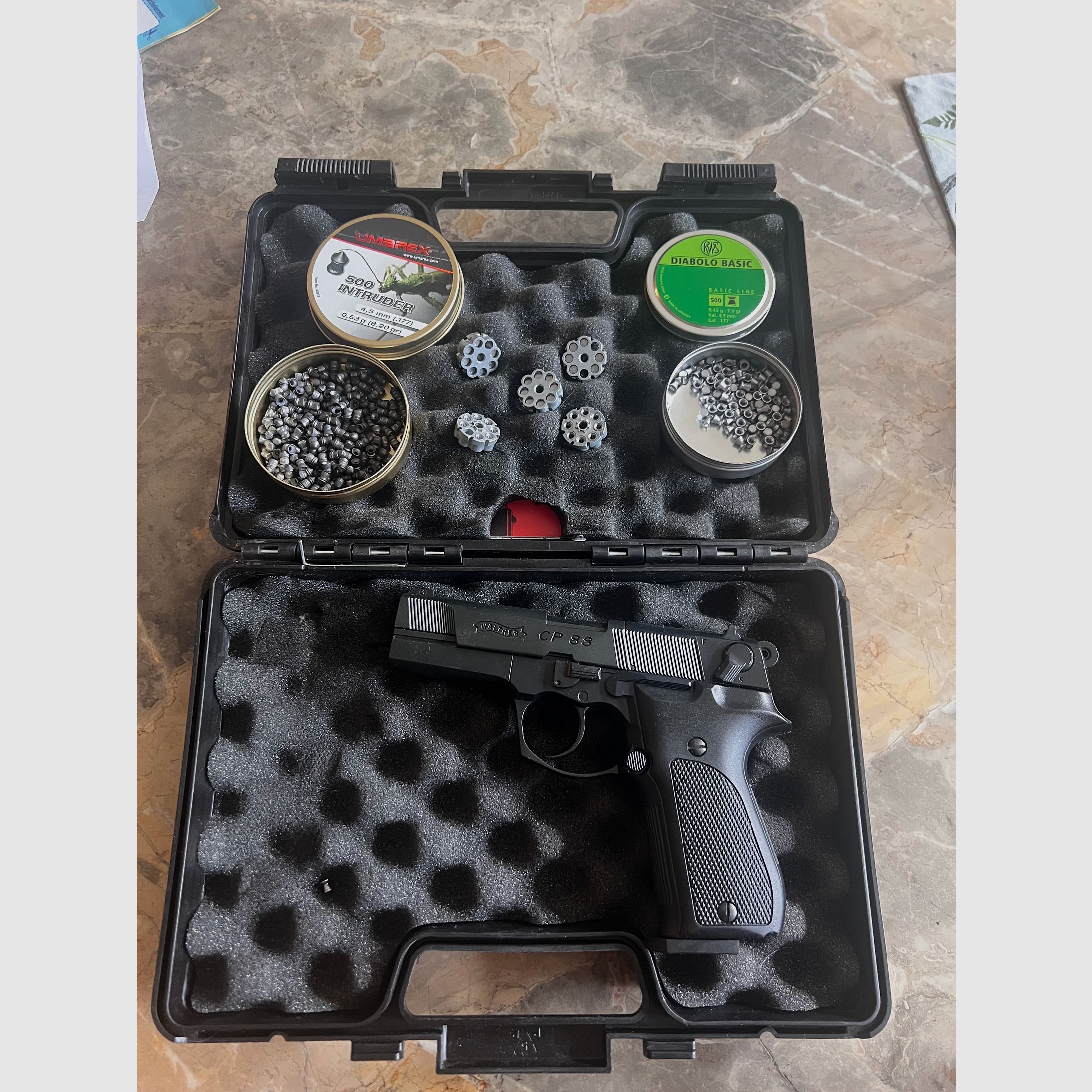 Luftpistole Umarex Walther CP88 4 Zoll 4,5 mm Diabolo  