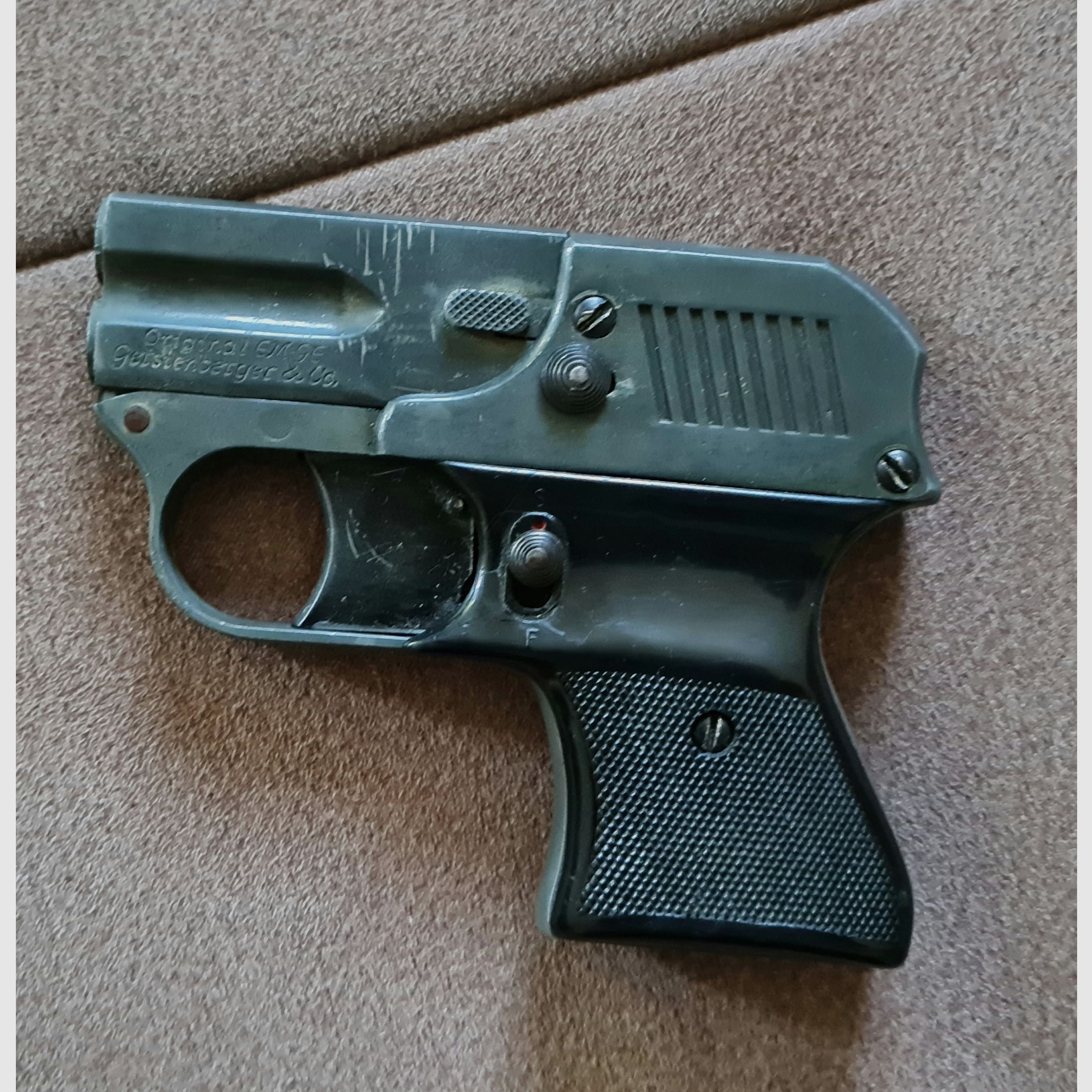 Seltene Gaspistole Gerstenberger Derringer