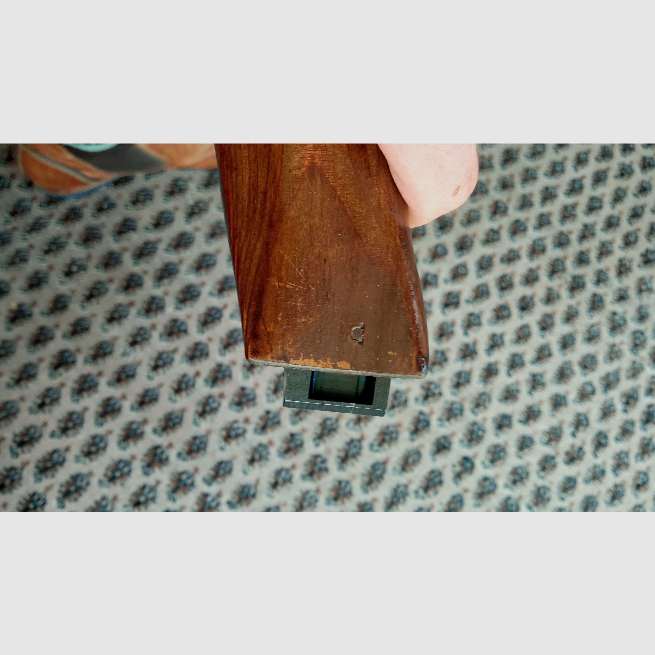 Russischer Co2 Yunker-3 Pseudo Festschaft / AK Laminat Holz Schaft für AK74 Look