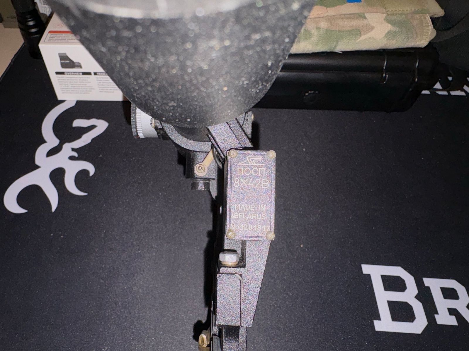 PSOP 8x42 AK AK47 AKM Kalashnikov Zielfernrohr Belarus Russisch Optik Jagd
