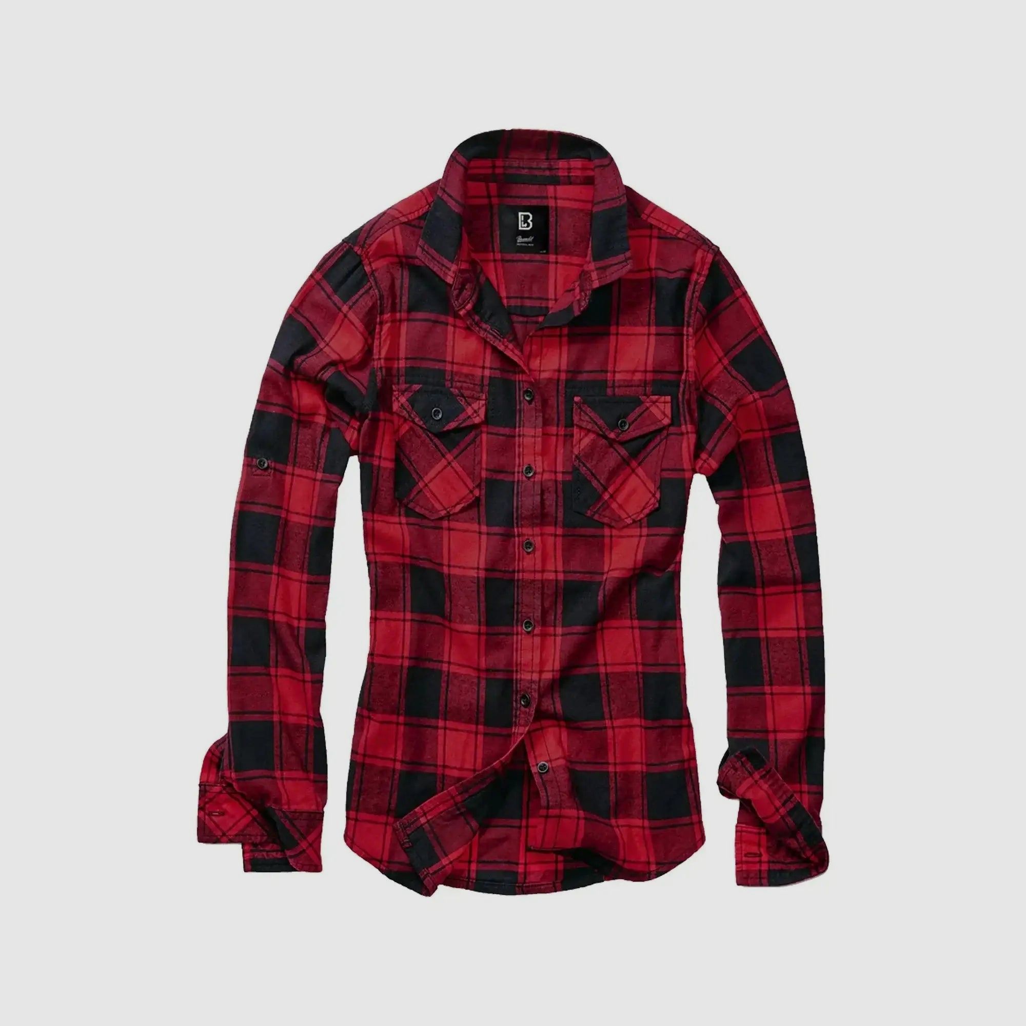 Brandit Brandit Hemd Amy Flanell Shirt Frauen - Rot / M Damen