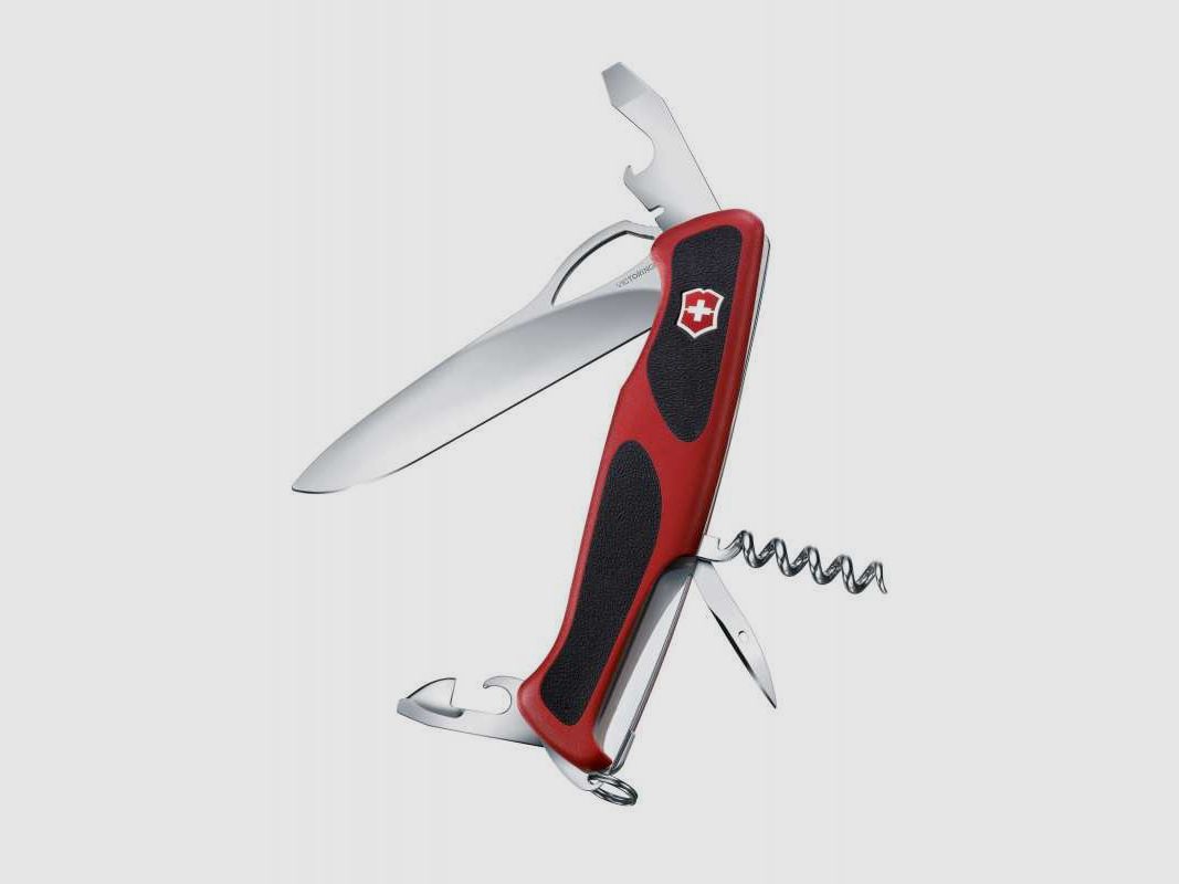 Victorinox Schweizer Taschenmesser RangerGrip 61 Rot Schwarz