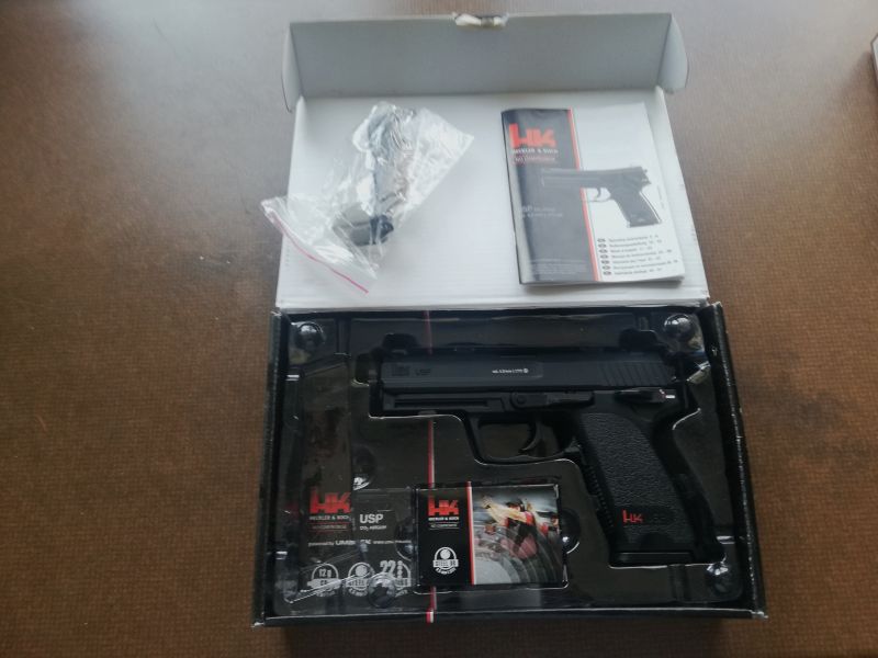 HK USP 4,5mm BB (Non Blow Back)