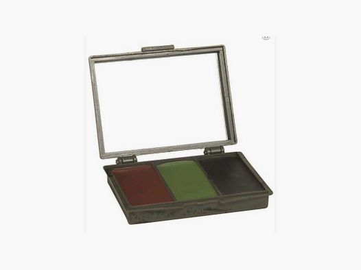 Camo Makeup Palette 3 Colors with Mirror - Makeup Palette 3 Colors with Mirror