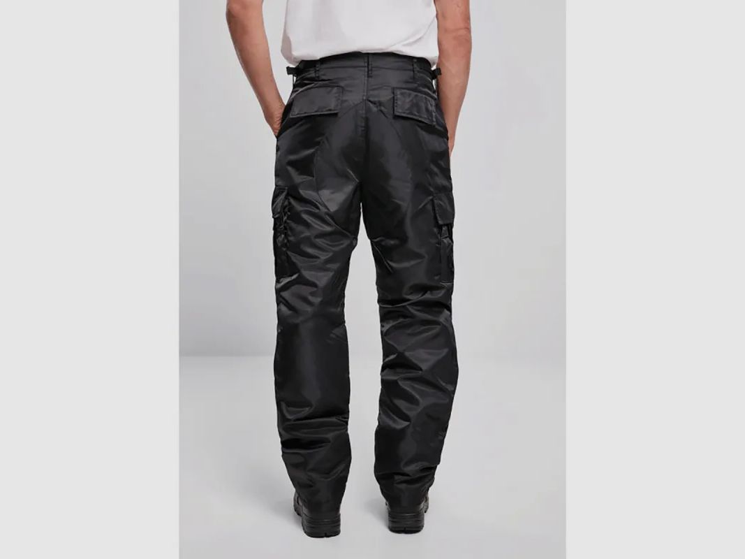 Thermohose Herren Brandit schwarz winddicht und wasserabweisend, Bild 8 von 13
