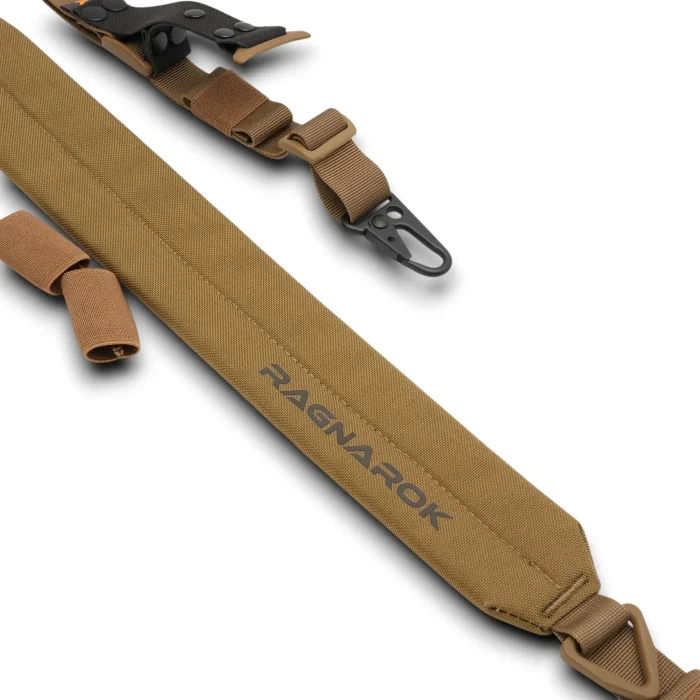 RAGNAROK single-/two-point rifle sling with wide shoulder pad RAGNARR HK – Coyote Brown, image 2 of 3