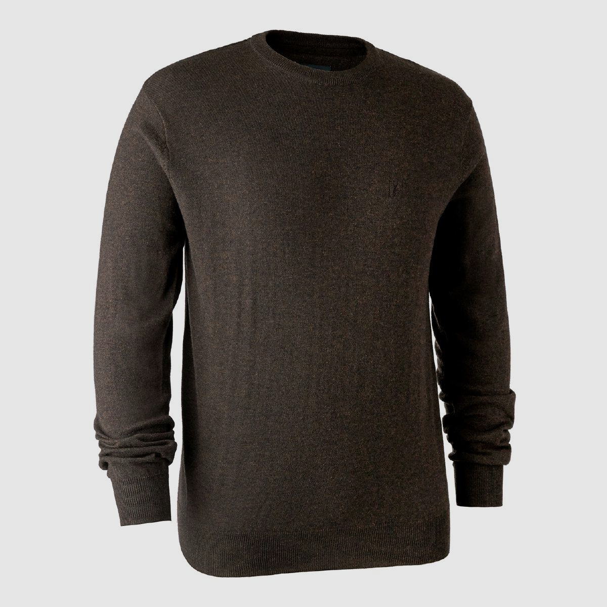 Deerhunter Pullover Kingston m. O-Hals Dark elm