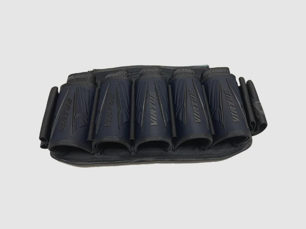 Virtue Strapless Breakout V2 Paintball Battlepack (5+8) - All Black