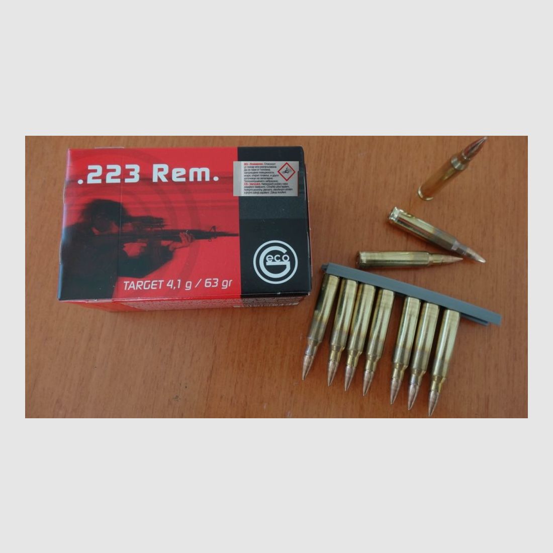 Geco GECO cartridges .223 Rem. VM 4.1 grams Target