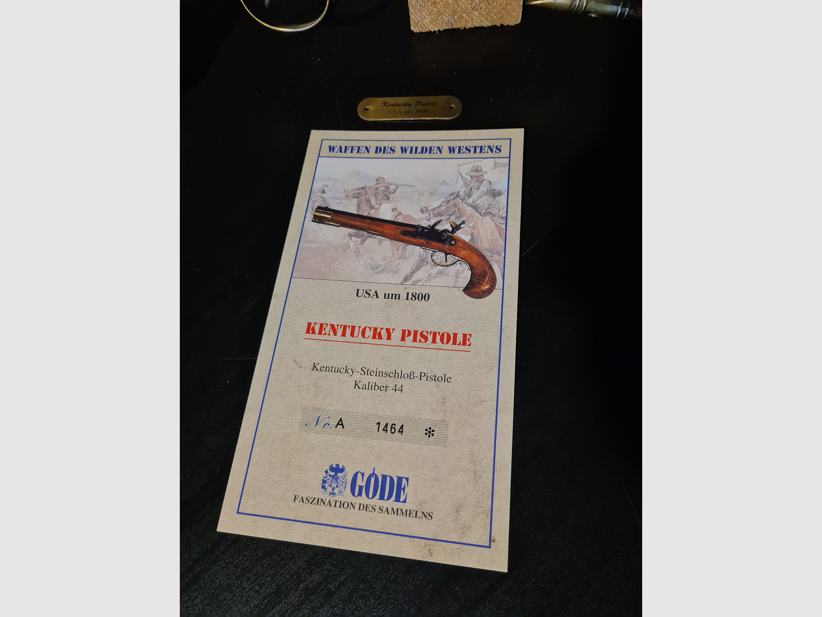 Pistolet Kentucky Dekowaffe
