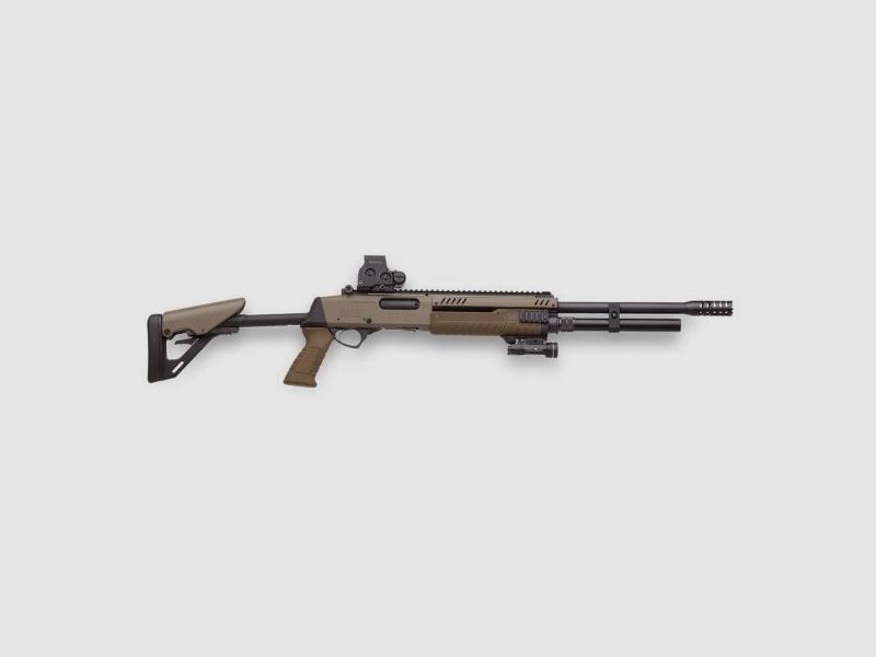 FABARM Vorderschaftrepetierflinte Mod. STF12 Telescopic FDE 12/76  LL 56cm