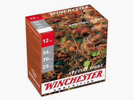 Winchester Special Fibre .12/70 34g #6 (2,7mm) 25 cartouches
