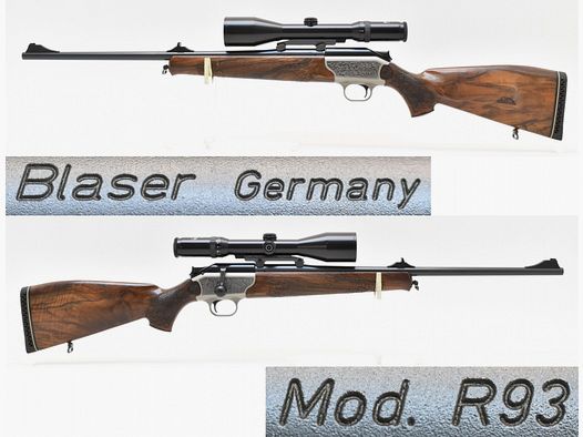 BLASER R93 " LUXUS " Repetierer im Kal .30-06 mit S&B ZF 3-12x50 Abs. 4