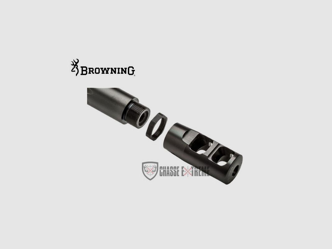 Mündungsbremse BROWNING T2 Thr M18x1 Schwarz, Bild 1 von 2