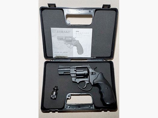 Zoraki R1 2,5 Zoll Revolver Kal. 9mm R.K. brüniert PTB 945 Stahltrommel