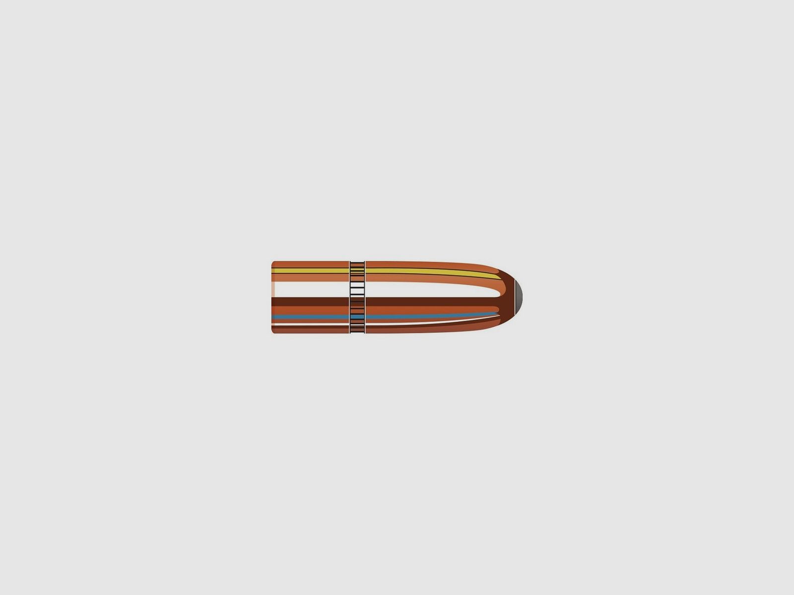 HORNADY Geschosse 308" 180GR RN 100 Stk
